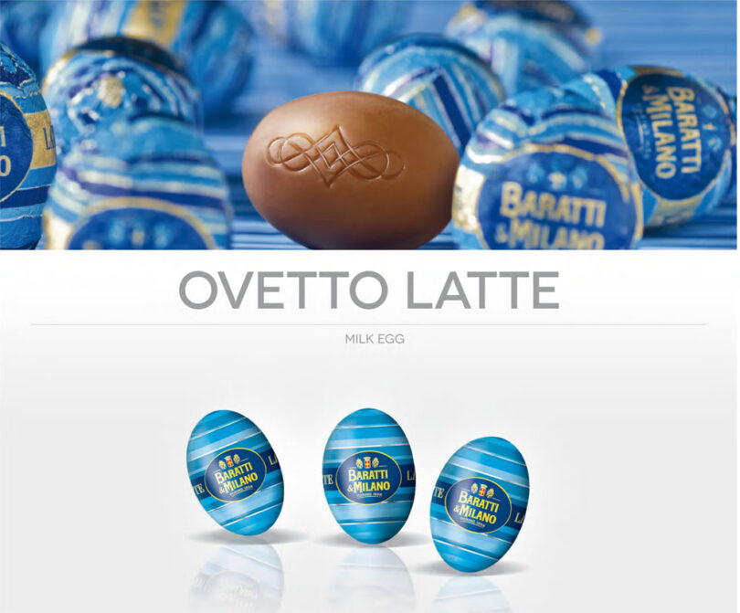 ovetto pasquale al latte Baratti e Milano
