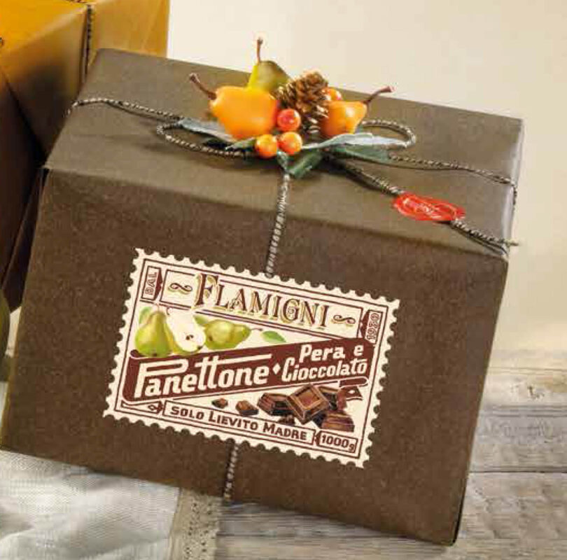 FLAMIGNI PANETTONE PERA E CIOCCOLATO