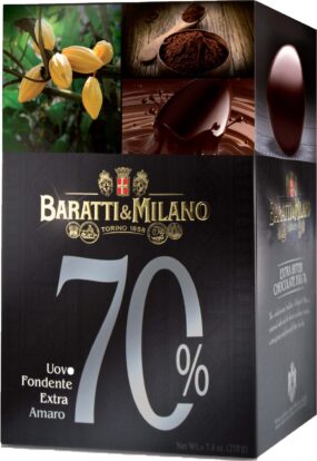 BARATTI E MILANO UOVO FONDENTE 70% 300 GR