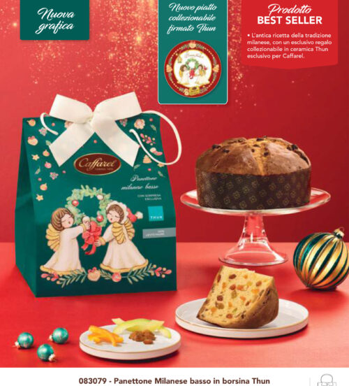 caffarel poanettone 1 kg con sorpresa thun