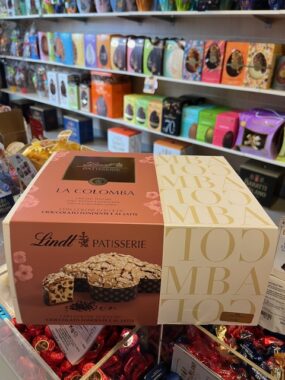 LINDT COLOMBA CIOCCOLATO LATTE E FONDENTE 1 KG