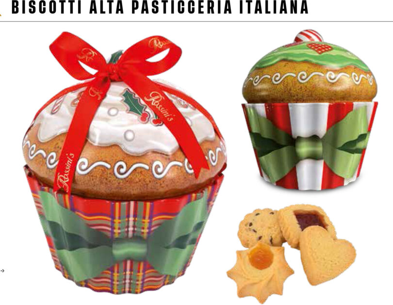 rossini's biscottiera latta