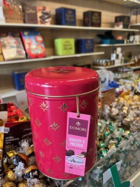DOMORI LATTA CIOCCOLATINI BRACCIALE ARGENTO 200 GR