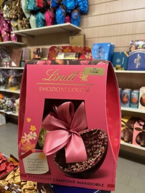 LINDT EMOZIONI GOLOSE FONDENTE LAMPONE MANDORLE 400 GR