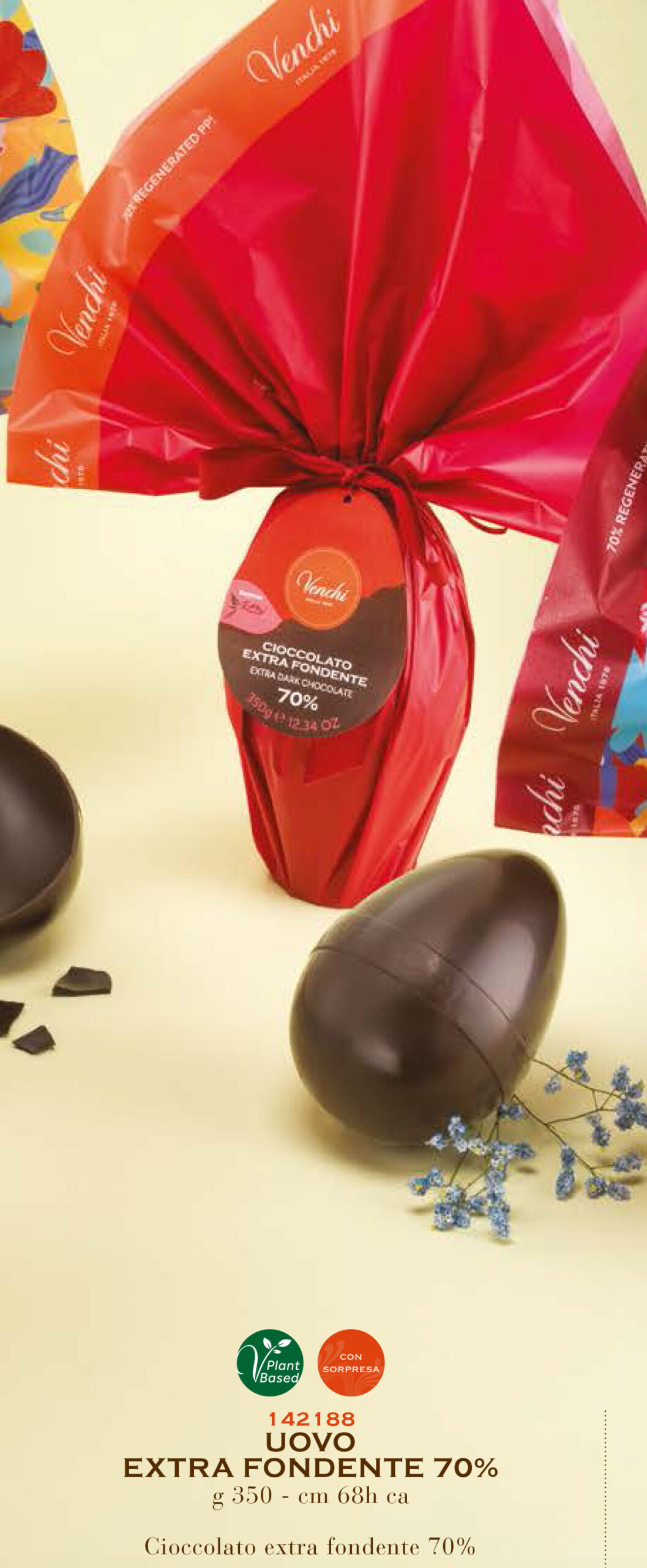 VENCHI UOVO FONDENTE 70% 350 GR