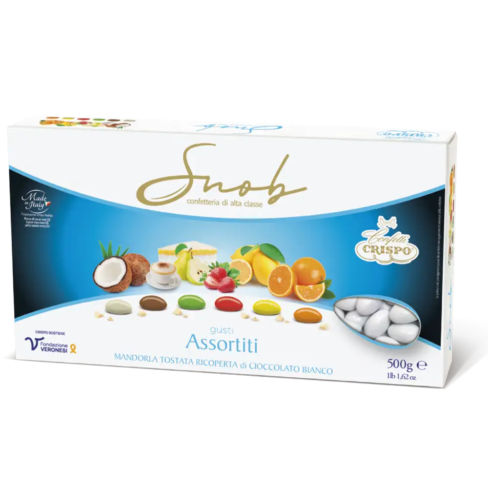 CONFETTI CRISPO SNOB ASSORTITI CONF  1 kg